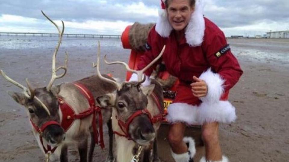 David Hasselhoff jako Santa